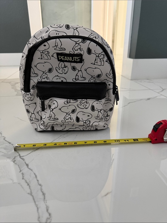 Peanuts Handbags - Peanuts White & Black Snoopy Mini Backpack